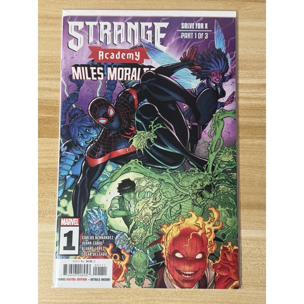 Strange Academy Miles Morales #1 Nick Bradshaw Cover MARVEL COMICS 2023